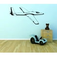 thumbnail image 1 of Decal Wall Sticker : Flying Airplane Silhouette 12x18 Inches, 1 of 2