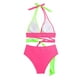 thumbnail image 4 of WILLBEST Trajes de Baño Para Mujer, 2 Piezas, Conjuntos de Bikini Para Mujer, Trajes de Baño Push Up, Traje de Baño de Dos Piezas Con Bloques de Color y Cintura Media, 4 of 8