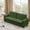 green, variant on COZONY 87" Corduroy 3-Seater Sofa, Deep Seat Cloud Couch w/ Wide Armrests, Sturdy Wood Frame, Easy Assembly