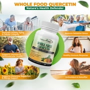 MoxyVites Quercetin with Bromelain 500mg, High Absorption, Phytosome Form, Vegan, 120 Capsules