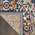 thumbnail image 6 of Nourison Passion Traditional Blue/Multicolor 5'3" x 7'3" Area Rug, (5x7), 6 of 9