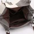 thumbnail image 2 of Bolsa De Hombro Bolsa de hombro de lona de compras de gran capacidad Color de contraste para el trabajo (Verde) Tmvgtek Para Estrenar, 2 of 8