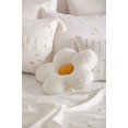 thumbnail image 2 of Bouclair White Fabulous Decorative Pillow 15x15 in (38x38 cm), 2 of 10
