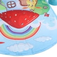 thumbnail image 3 of BIMZUC Baby Gym Play Mat Learning Sensory Sound Infant Kick Play Piano Mat Toy for Newborns Mushroom Animal Pattern Tummy Time Activity Center with Hanging Toys Portable Design 17.32 inches / 44 cm, 3 of 9