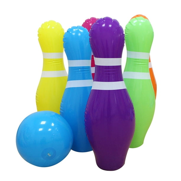Inflatable Bowling Set Inflatable Bowling Game Kids Bowling Set Parent-child Game with 10 Inches