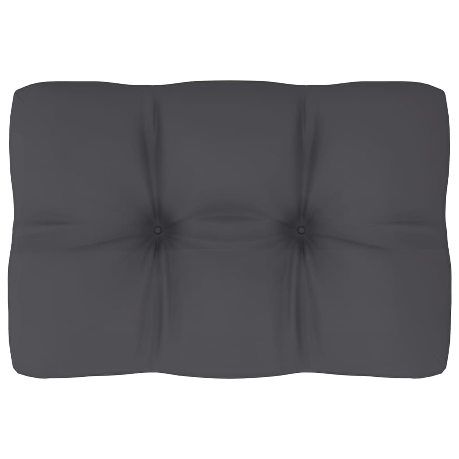 Mevrouw Kruipen rijst Pallet Sofa Cushion Anthracite 23.6"x15.7"x3.9" - Walmart.com