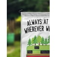 thumbnail image 2 of Printtoo White Always At Home Wherever We Roam Class C Motorhome Personalized Camping Flags For Campers Double SidedFlagCampsiteFlagOutdoor Garden Sign, 2 of 4
