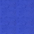 thumbnail image 1 of Ahgly Company Indoor Square Patterned Blue Ribbon Blue Area Rugs, 4' Square, 1 of 6