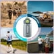 thumbnail image 5 of Botella de la taza de vacío Senderismo Viajar Termal Aislado Caldera Doble Capas Doble Tapa Acero inoxidable Bebida Taza de café Fitness Grey Guardurnaity HA011380-03B, 5 of 7