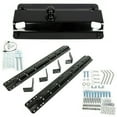 thumbnail image 6 of Kojem Gooseneck Ball Plate for 5th Wheel Rails Gooseneck Adapter Trailer Hitch w/ Rails, 6 of 9