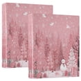 3 Ring Binder with Flattened Metal Clip 1.5