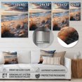 thumbnail image 4 of Designart "Beach Photo Coastal Harmony III" Nautical & Beach Metal Wall Art, 4 of 5