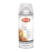 Krylon Triple-Thick Crystal Clear Glaze, High Gloss, Clear, 12 oz