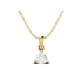 thumbnail image 5 of Mooneye 12.25 Ct Moissanite 925 Sterling Silver Gold Plated Necklace Earrings Ring and Bracelet Set, 5 of 6