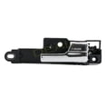 thumbnail image 4 of 4pcs Complete Front+Rear Passenger+Driver Black Base Chrome Lever Interior Door Handle Replacement Kit Compatible With 06-12 Ford Fusion 06-11 Mercury Milan 06 Lincoln Zephyr 07-12 MKZ, 4 of 8