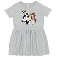 thumbnail image 3 of Inktastic I'm Four-cowgirl Riding Horse Birthday Girls Toddler Dress, 3 of 5