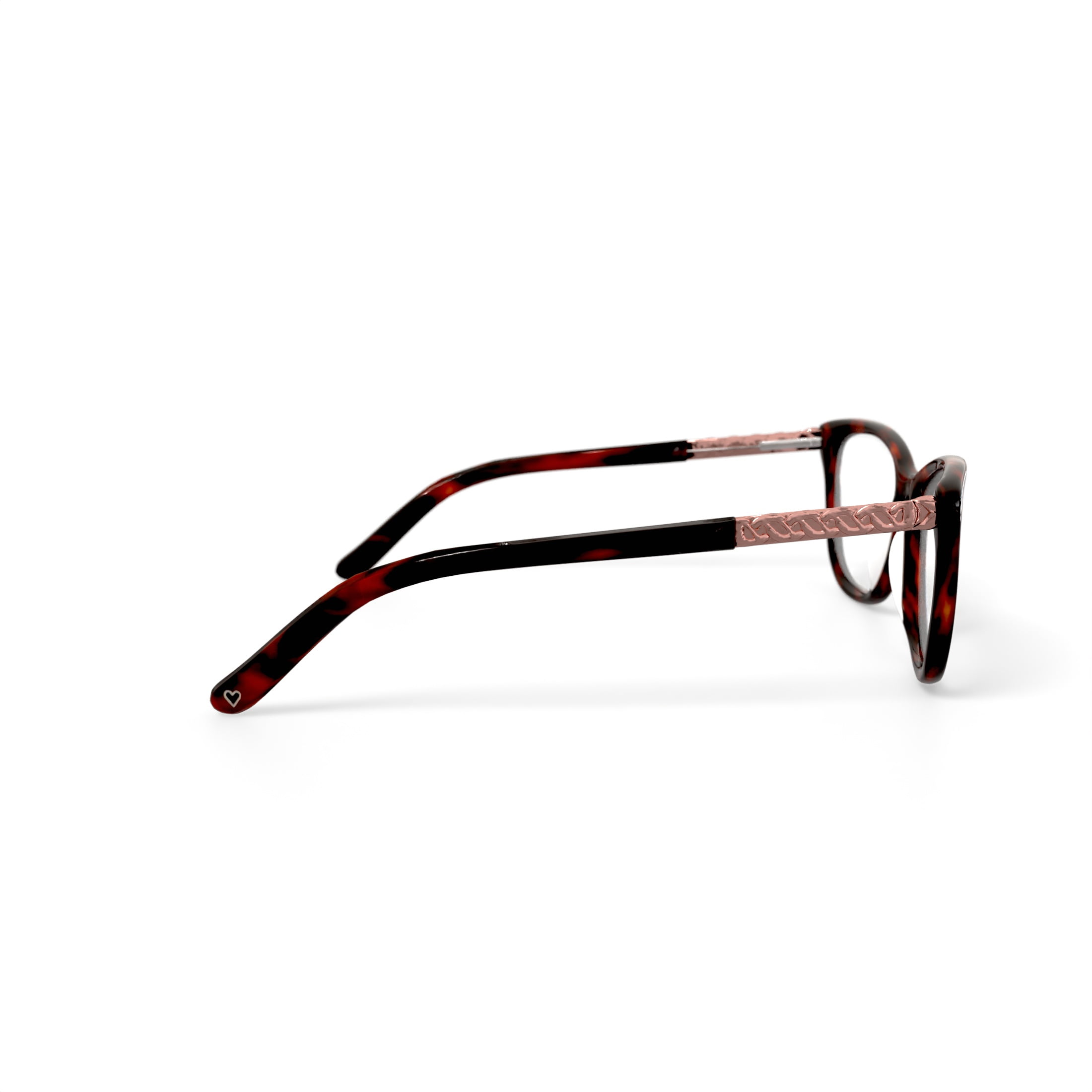 Hard Candy Women's HC269 Cat Eye Prescription Eyeglasses with Case