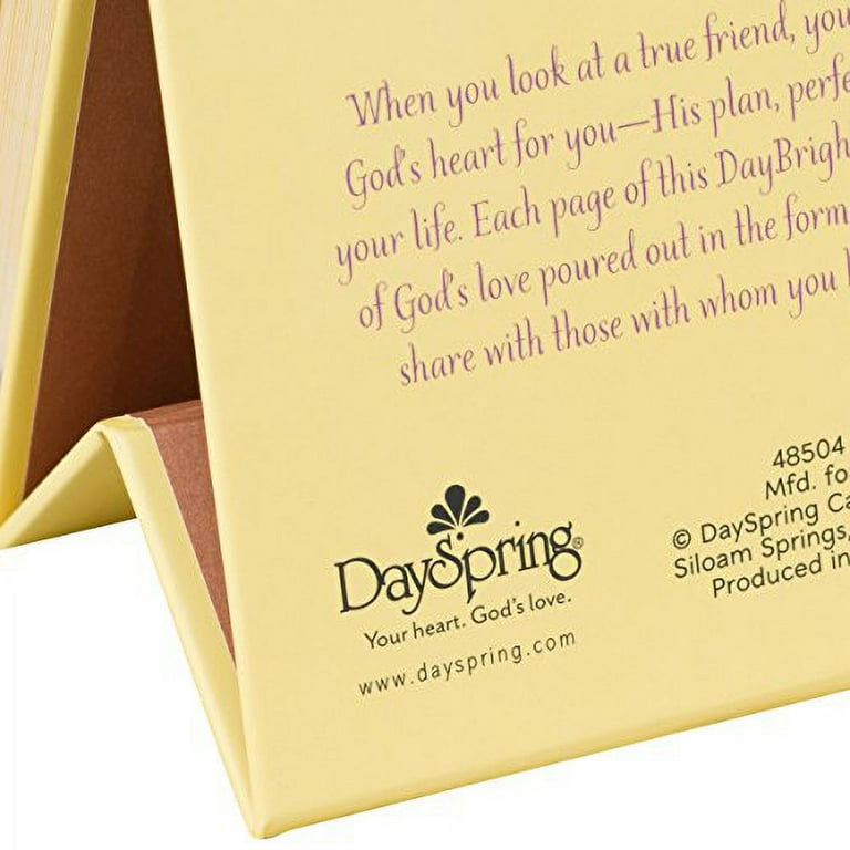 DaySpring Flip Calendar - True Friendship - 48504 - Walmart.com