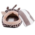 thumbnail image 1 of Kozecal Tapis pour Animaux de Compagnie en Forme de Girafe, pour Hamster, 1 of 8
