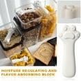 thumbnail image 1 of Diatomite Moisture Absorber Blocks for Pet Food, Wardrobe & Kitchen - 4-Pack Desiccant Bars, Food-Safe Dehumidifier, Anti-Odor, 1 of 9