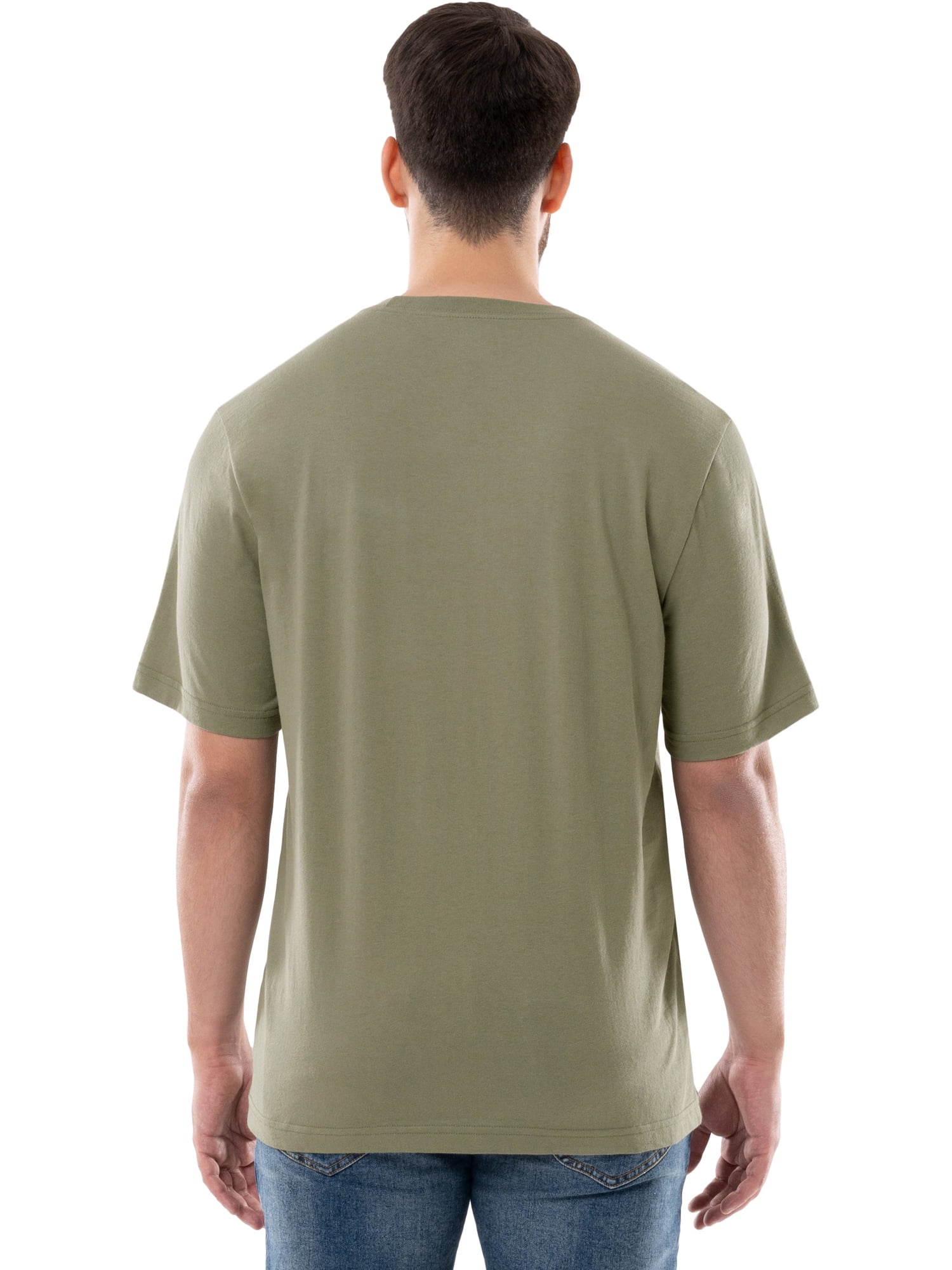 Brahma Men's Short Sleeve Workwear T-Shirt, Size S-4XLT (Men's, Big Men's, and Tall)