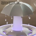 thumbnail image 4 of Scent Humidifier with Colorful Lights, Rotating Rain Umbrella Shape Aromatherapy Diffuser Humidifier Remote Control Essential Oil Diffuser for Bedroom, 4 of 7