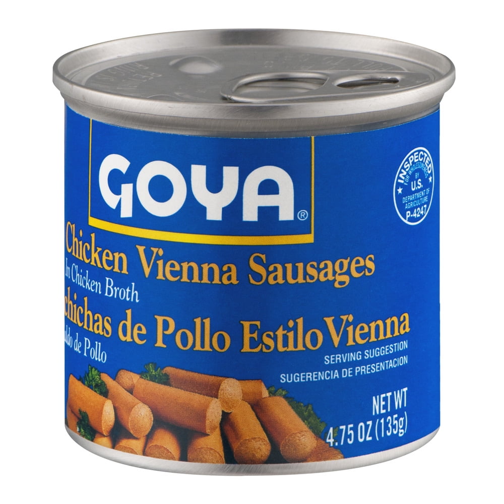 Goya Chicken Vienna Sausages, 4.75 oz Can