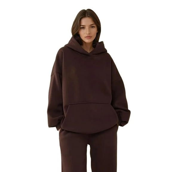 Loose Fit Crew Neck Knitted Sweatshirt