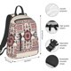 thumbnail image 2 of Balery Fashion Tatreez1 Mochila Ligera para Hombres y Mujeres – Resistente y Impermeable, Ideal para la Escuela, el Trabajo, los Viajes y el Uso Diario, 2 of 7