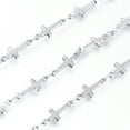 thumbnail image 4 of Resistant 304 Stainless Steel Link Chains Soldered with Spool Stainless Steel color Oval Link: 3.5x2x0.3mm  13.5x5x1mm 16.4 Feet(5m)/roll, 4 of 4