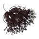 thumbnail image 4 of Cordones Trenzados Del Cordón Del Teléfono Celular 100pcs Correas Del Lazo de La Cuerda de Bricolaje , Café, 4 of 7