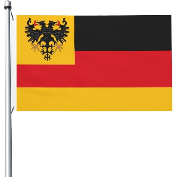 Germany Flag 3x5 Ft Vivid Color And Fade Proof Flags Polyester With Grommets