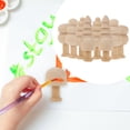 thumbnail image 2 of Miangastore 10Pcs Miniature Tree Craft in Hemlock Wood for Children's Play, 2 of 8