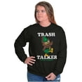 thumbnail image 4 of Woodsy Owl Trash Talker Give a Hoot Sweatshirt for Men or Women Brisco Brands S, 4 of 6