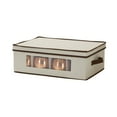 thumbnail image 4 of Household Essentials, Natural 531 Mug and Tumbler Vision China Storage Box Chest, 4 of 10