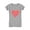 Gray, variant on Tstars Girls Valentine's Day Shirts for Kids Love Red Striped Heart Love Gift Idea for Girl Toddler Kids Girls Fitted T Shirt
