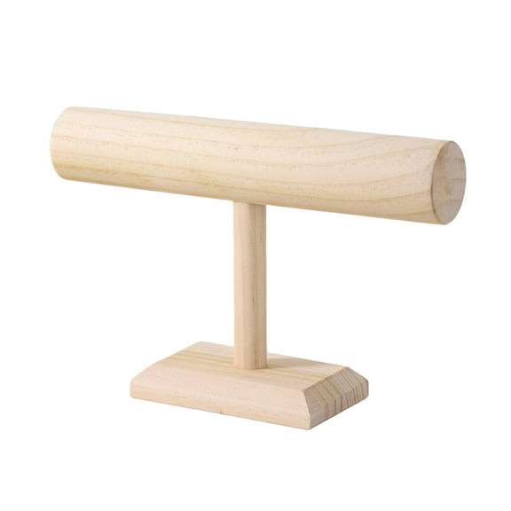 Bracelet Holder Jewelry Organizer Display Stand Stable Wooden 1 Layer for Men Women Bedroom Dresser