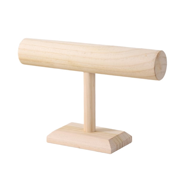 Soporte para pulseras, estante de almacenamiento, torre de exhibición, organizador de pulseras de escritorio estable para 1 capa larga