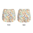 thumbnail image 3 of Balery Simple Drawing Pantalones cortos deportivos para mujer con forro y dos bolsillos, elásticos, para entrenamiento, gimnasio, yoga-XX-Large, 3 of 7