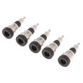 thumbnail image 4 of 5pcs 4mm Banana Female Plug Socket Panel Mount Speaker Connector (Weld Type) Black, 4 of 7
