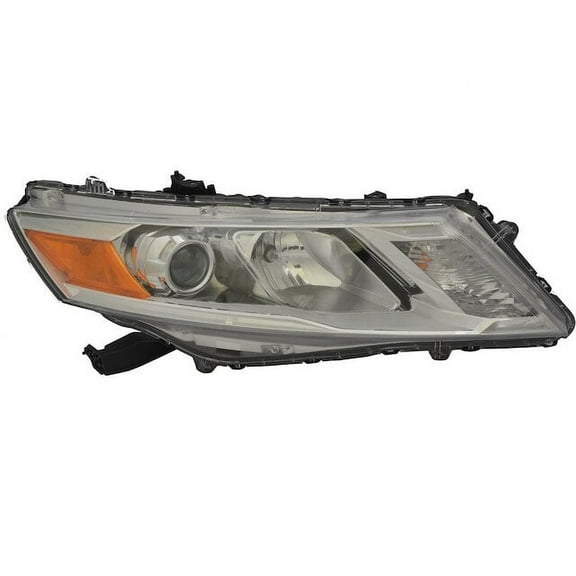 Left Headlight Assembly - Compatible with 2013 - 2015 Honda Crosstour Hatchback 2014