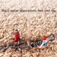 thumbnail image 4 of Ruch Rug Thickened Flocking Bathroom Carpet High-density Woven Pile Thick and Soft Held in the Sole of the Foot Massive Water Absorption Non-slip Comfortable Foot Feel, 4 of 9