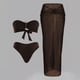thumbnail image 4 of Trajes de baño para mujer Traje de baño de dos piezas de color liso de moda para mujer Trajes de baño para mujer Trajes de baño para mujer Trajes de baño de moda de playa para mujer, 4 of 4