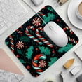 thumbnail image 2 of Christmas Crutches Printed Square Gaming Mouse Pad, 8.3x9.8 Inch Non-Slip Rubber Bottom Mousepad for Office and Gaming, 2 of 6