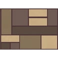 thumbnail image 1 of Ahgly Company Machine Washable Indoor Rectangle Transitional Peru Brown Area Rugs, 2' x 3', 1 of 7