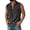 Black, variant on Men's Half-Zip Retro Vest Lightweight Breathable Sleeveless Casual Layering Tops for Summer Outdoor Sports Hiking Daily Wear Travel Adventure Blue 2XL