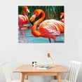 thumbnail image 3 of Nawypu American Flamingo Pictures Canvas Wall Art For Living room Prints Poster Printing、Bedroom、Office 、Decorations, 3 of 5