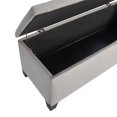 thumbnail image 5 of LUCKHAO Large Upholstered Storage Ottoman,End of Bed Bench,Flip Top Entryway Bench,Tufted Foot Rest Stool,Can Used as Tea Table,Vanity Bench,Livingroom Chair, 5 of 8