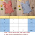 thumbnail image 5 of Kids Toddler Girl Ruffle Sleeve One-Piece Swimwear Backless Swimsuit Bathing Suit, 5 of 5