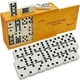 thumbnail image 1 of Juego de dominó Queensell Double 9 con funda para adultos y niños, 1 of 9